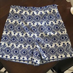 Zara detailed shorts XS